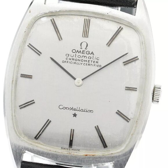 OMEGA Constellation 153.014 Cal.712 Square Automatic Men's Watch - Picture 12 of 14
